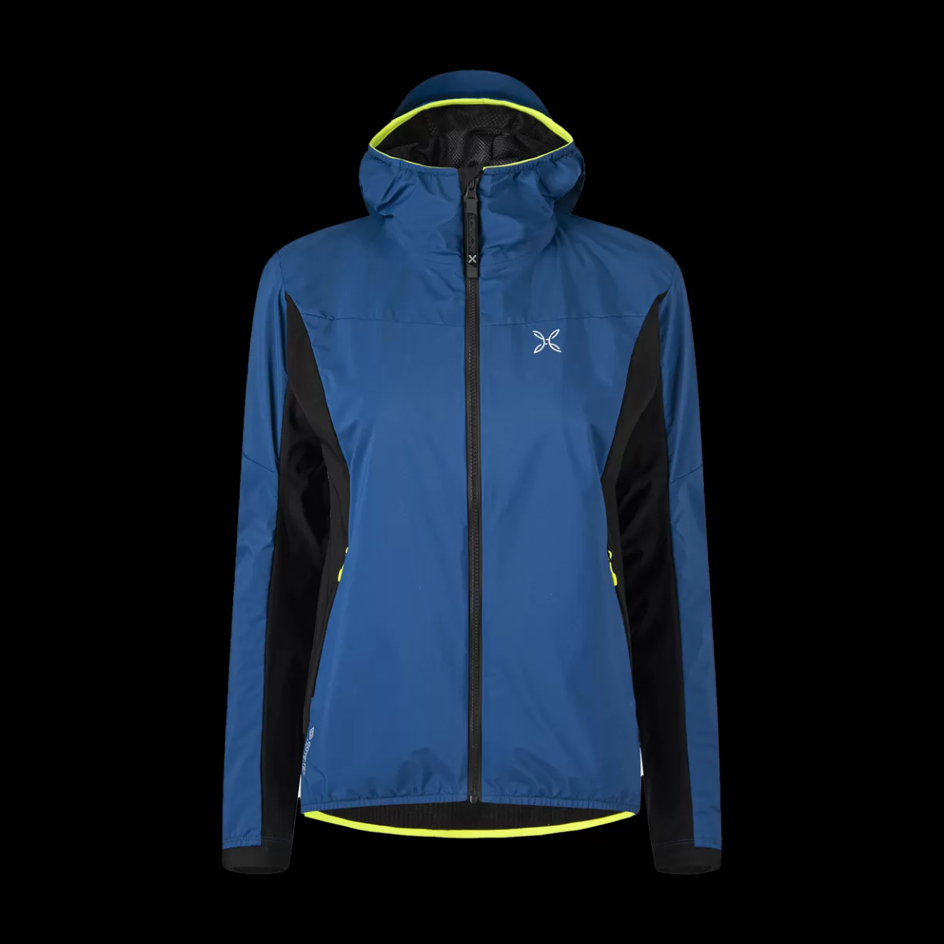 Montura Giacche E Gilet<AIR ACTION HYBRID JACKET WOMAN DEEPBLUE/GIALLOFLUO