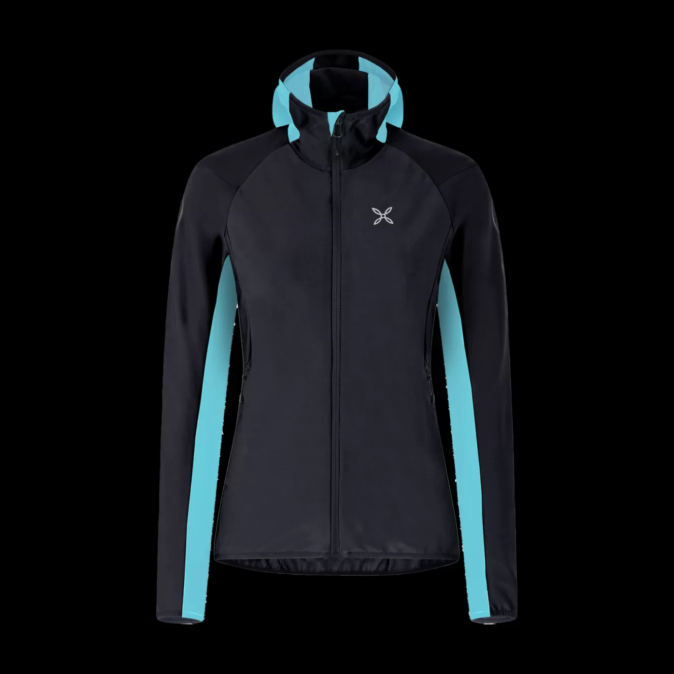 Montura Trail Running | Trail Running<ANDROMEDA MAGLIA WOMAN BLACK/TURQUOISE