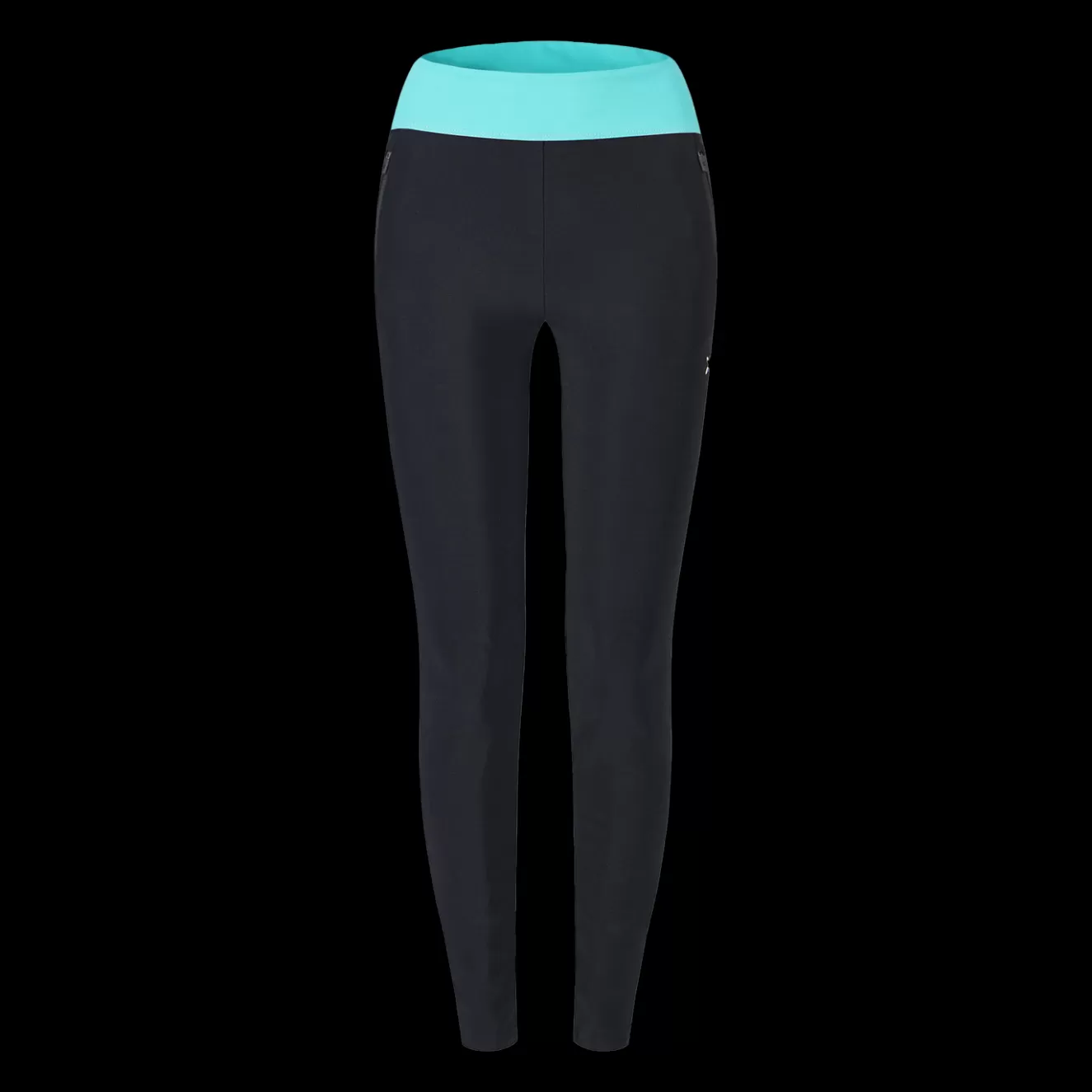 Montura Trail Running | Trail Running<ANDROMEDA PANTS WOMAN BLACK/CAREBLUE