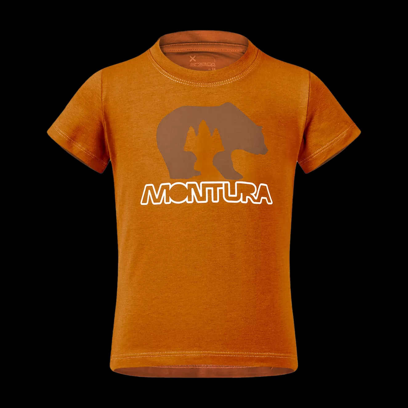 Montura Pile E Magliette<BEAR T-SHIRT BABY MANDARINO