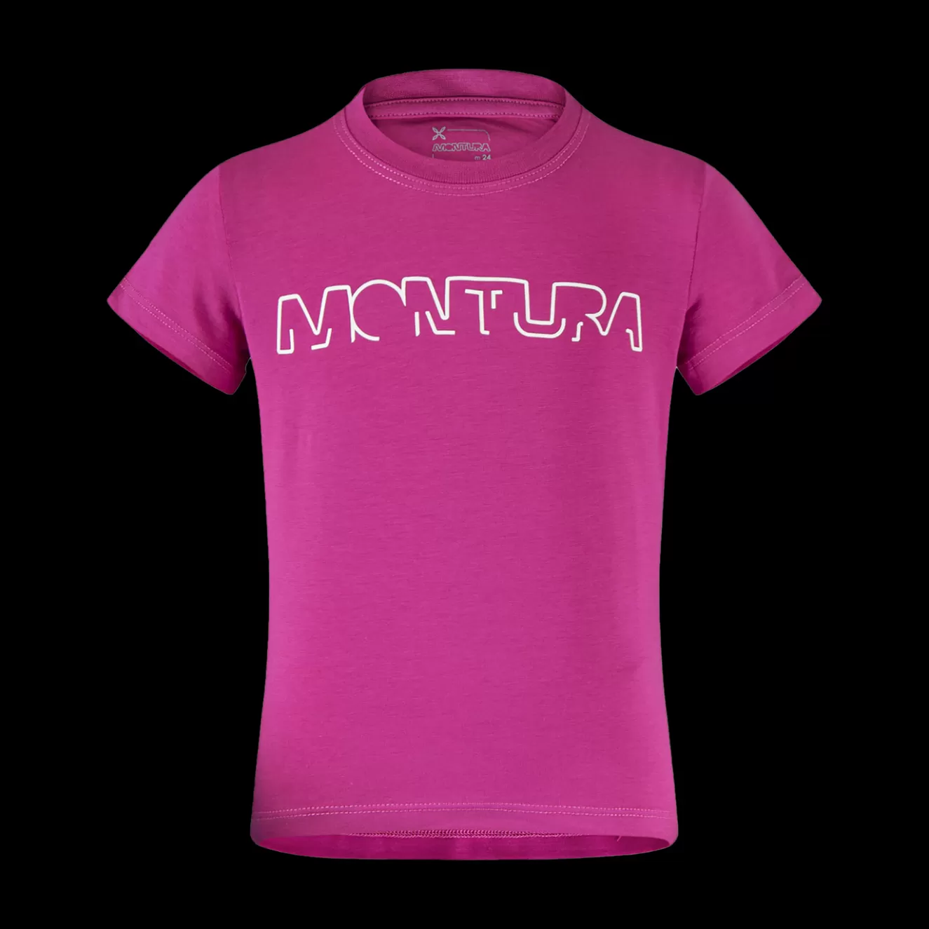 Montura Pile E Magliette<BRAND T-SHIRT BABY INTENSEVIOLET/BIANCO