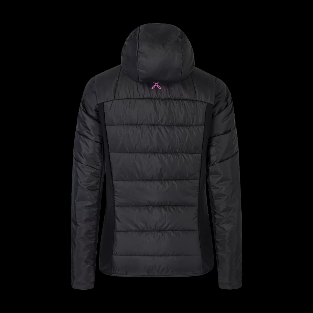 Montura Giacche Imbottite | Giacche E Gilet<CERVINO HOODY JACKET WOMAN BLACK/INTENSEVIOLET