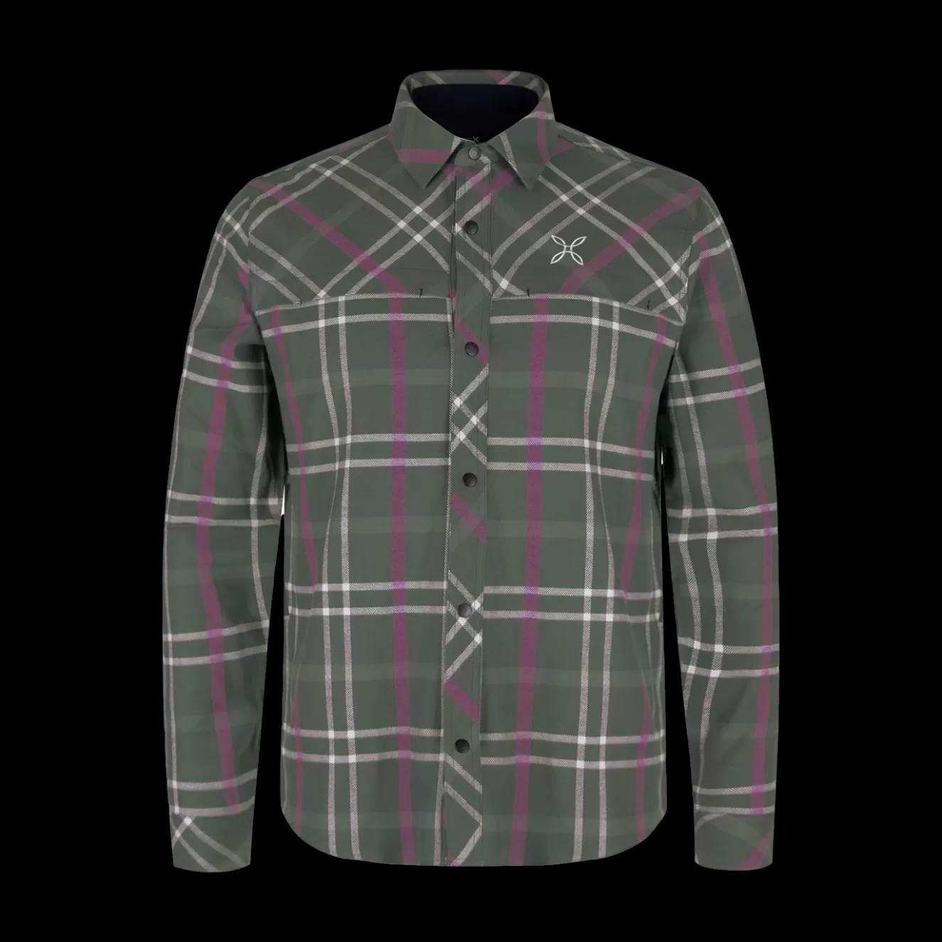 Montura Magliette E Camicie<CHECK SHIRT VERDESALVIA/VINACCIA