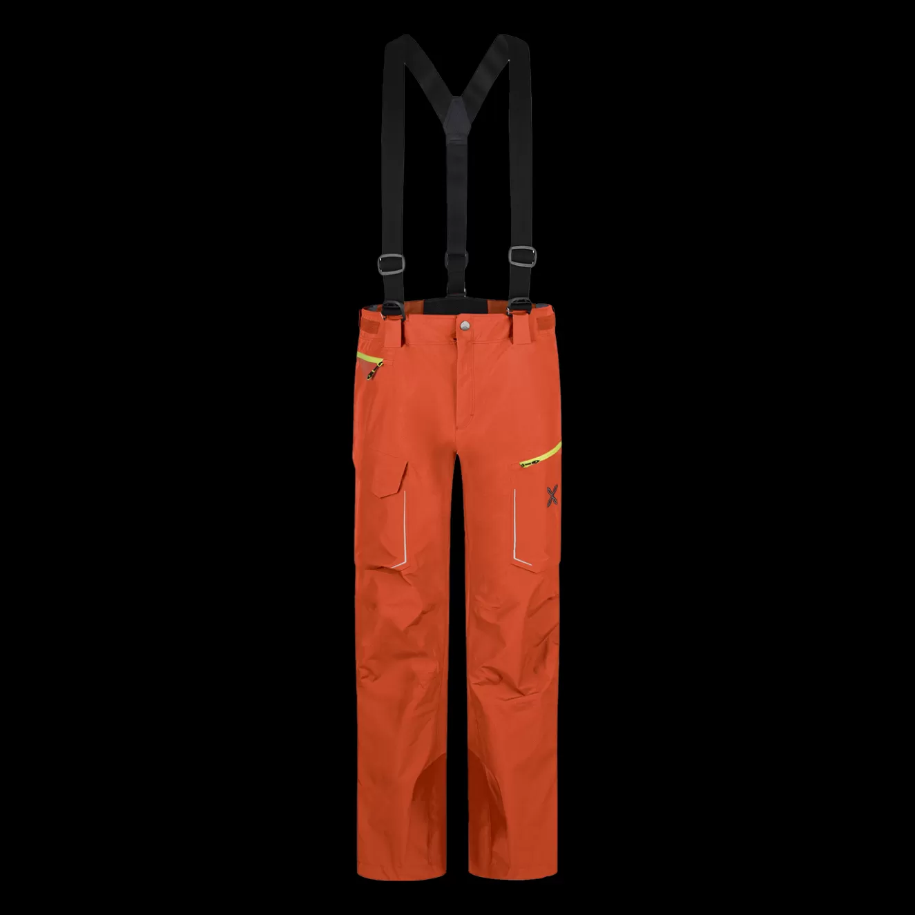 Montura Scialpinismo | Alpinismo<CLIFF COVER PANTS ORANGE/VERDELIME