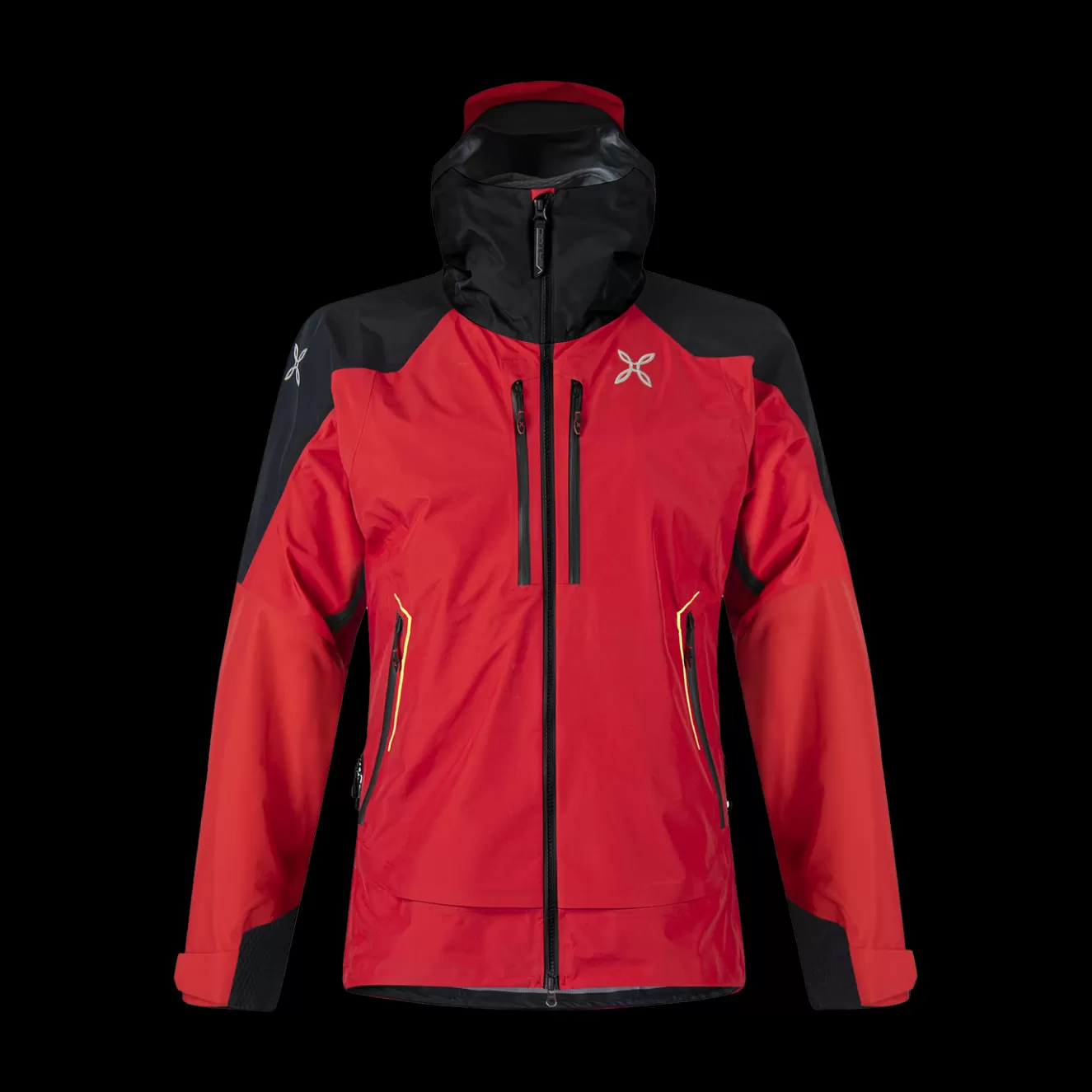 Montura Scialpinismo | Alpinismo<CLIFF JACKET ROSSO/GIALLOFLUO