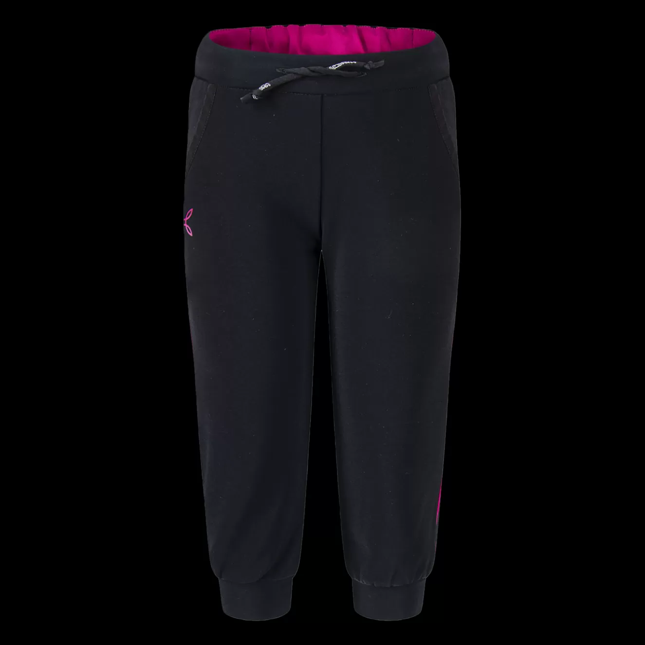 Montura Pantaloni E Pantaloncini<CONFORT PANTS BABY BLACK/INTENSEVIOLET