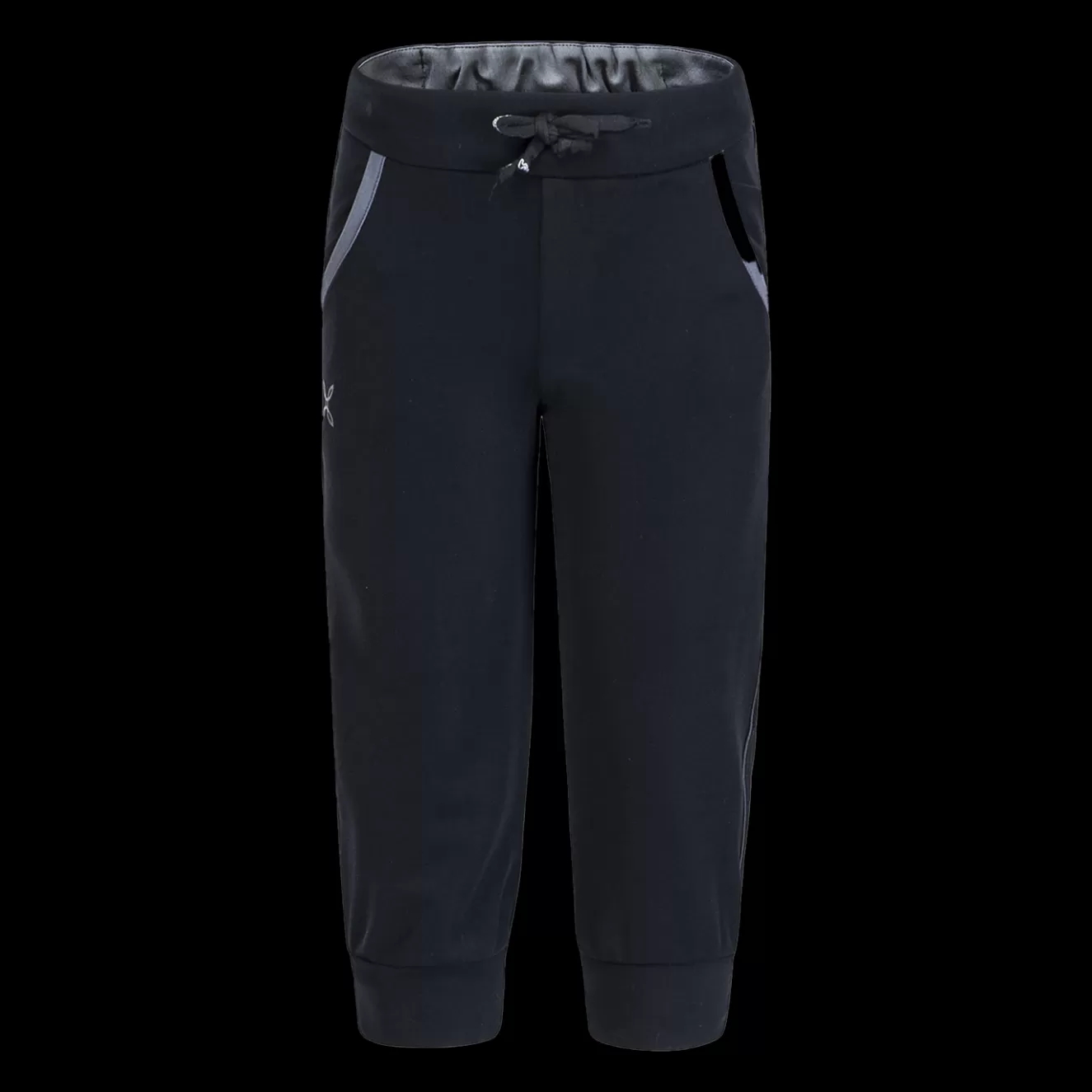 Montura Pantaloni E Pantaloncini<CONFORT PANTS BABY BLACK/VERDELIME