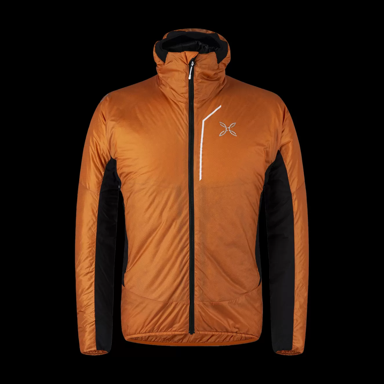 Montura Giacche Imbottite | Giacche E Gilet<EIGER JACKET BLACK/GIALLOFLUO