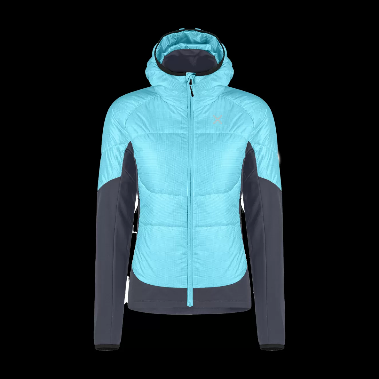 Montura Trekking E Hiking | Giacche Imbottite<ENIGMA HYBRID JACKET WOMAN TURQUOISE/GRAPHITEBLUE