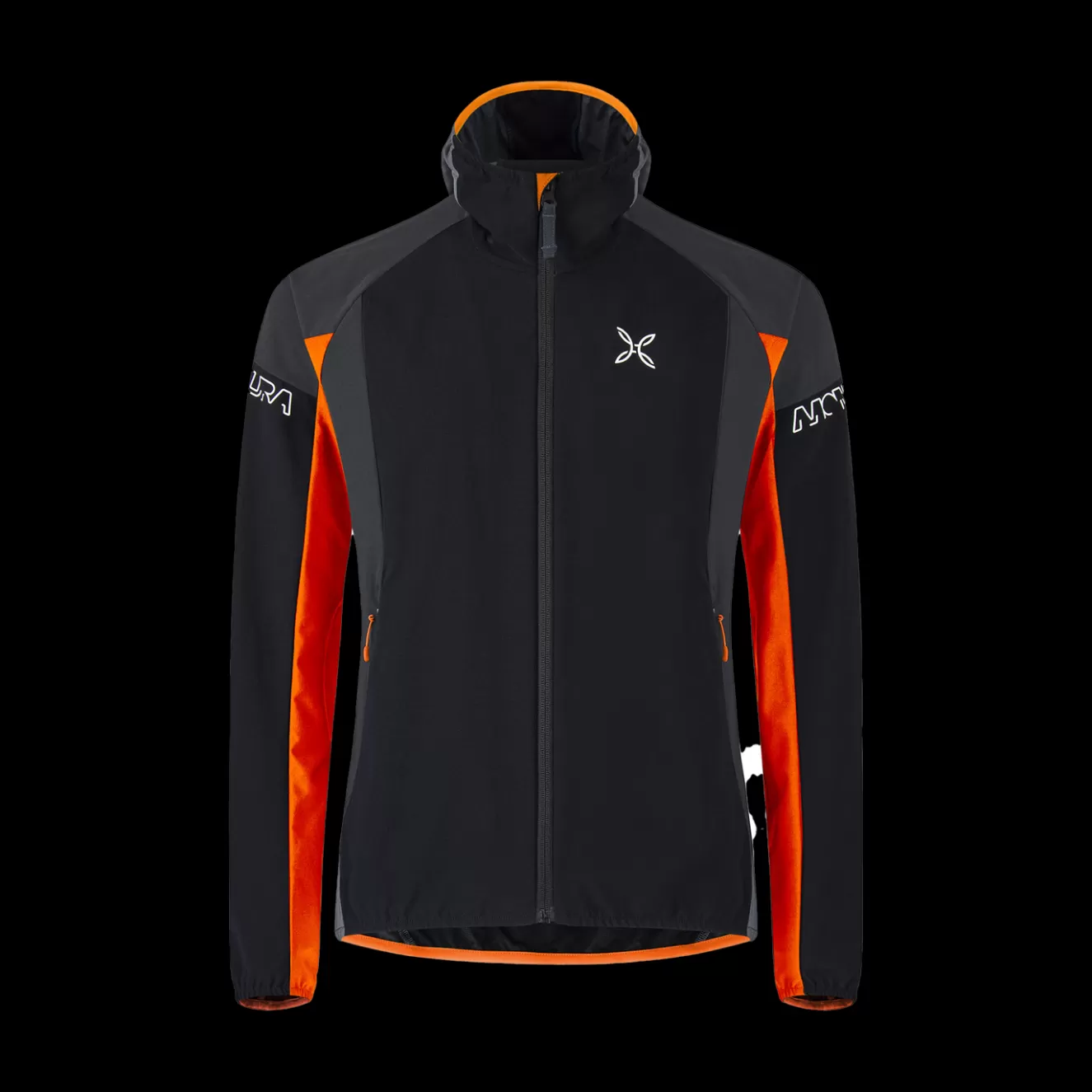 Montura Giacche E Gilet<FLASH SKY JACKET BLACK/ORANGE