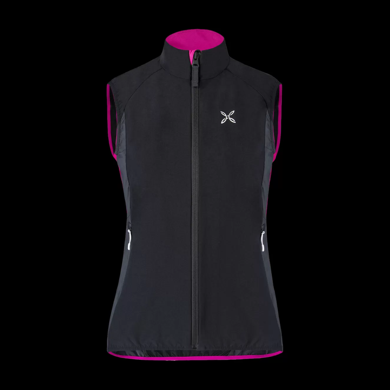 Montura Giacche E Gilet<FLASH SKY VEST WOMAN BLACK/INTENSEVIOLET