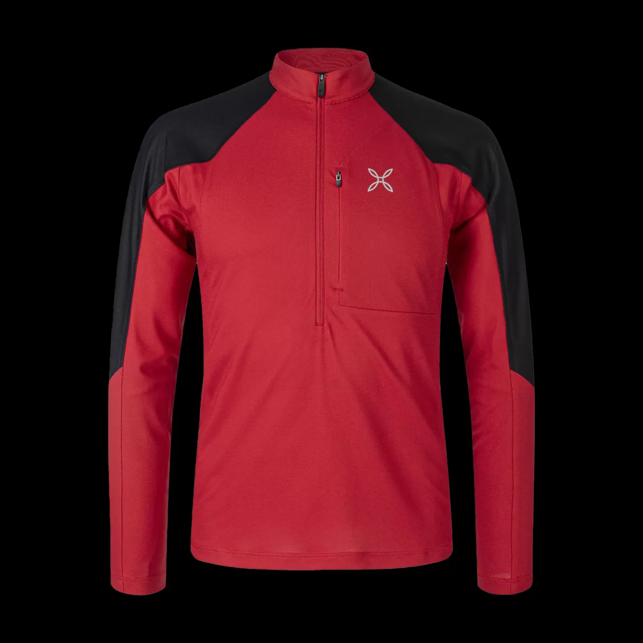 Montura Magliette E Camicie<FORCE ZIP MAGLIA ROSSO