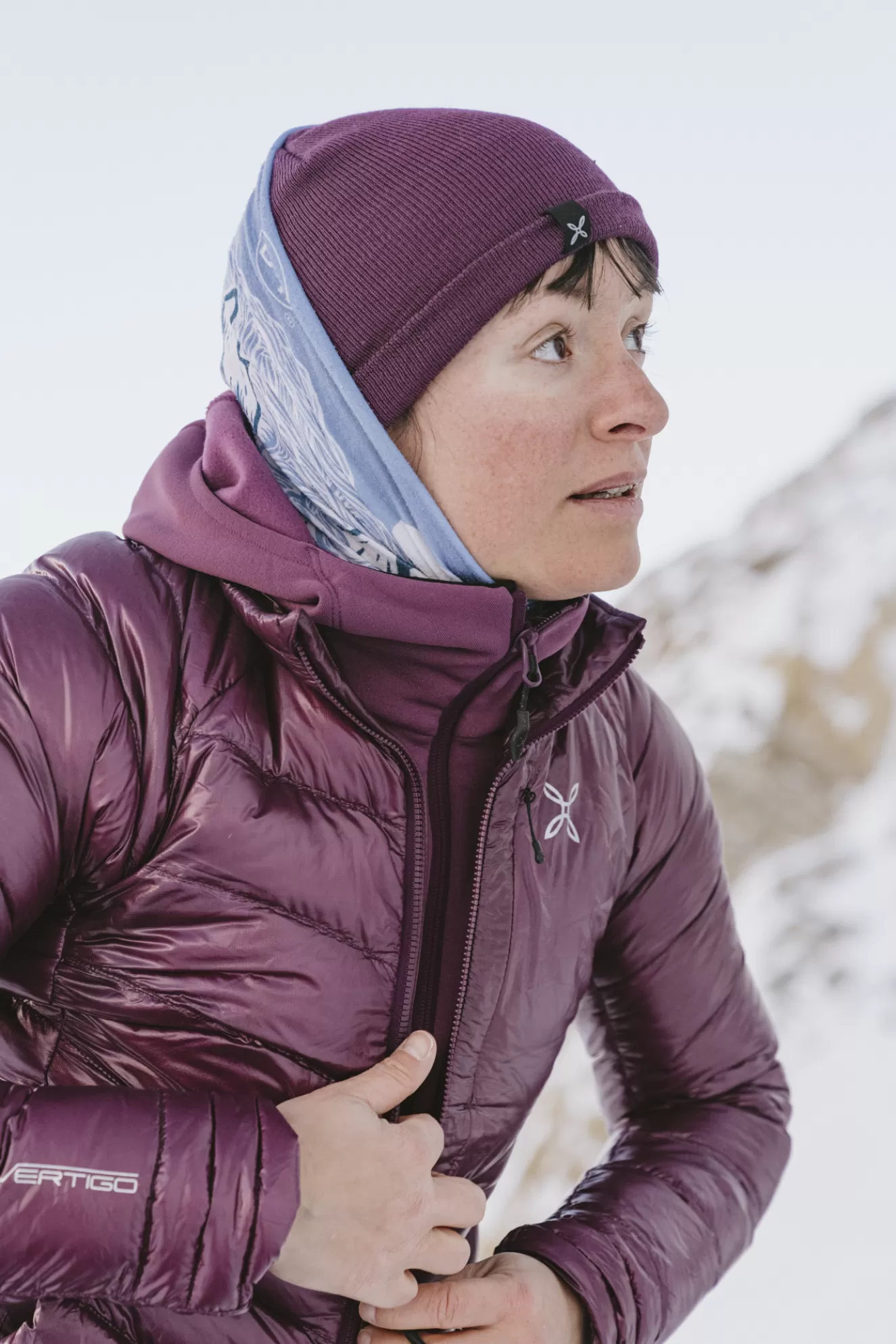 Montura Scialpinismo | Alpinismo<HELIOS DUVET JACKET WOMAN VINACCIA/LIGHTROSE