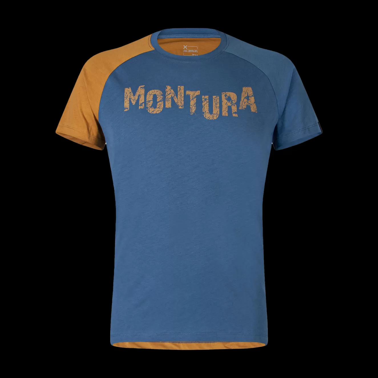 Montura Magliette E Camicie<KAROK T-SHIRT DEEPBLUE/CARAMELDELAVE'