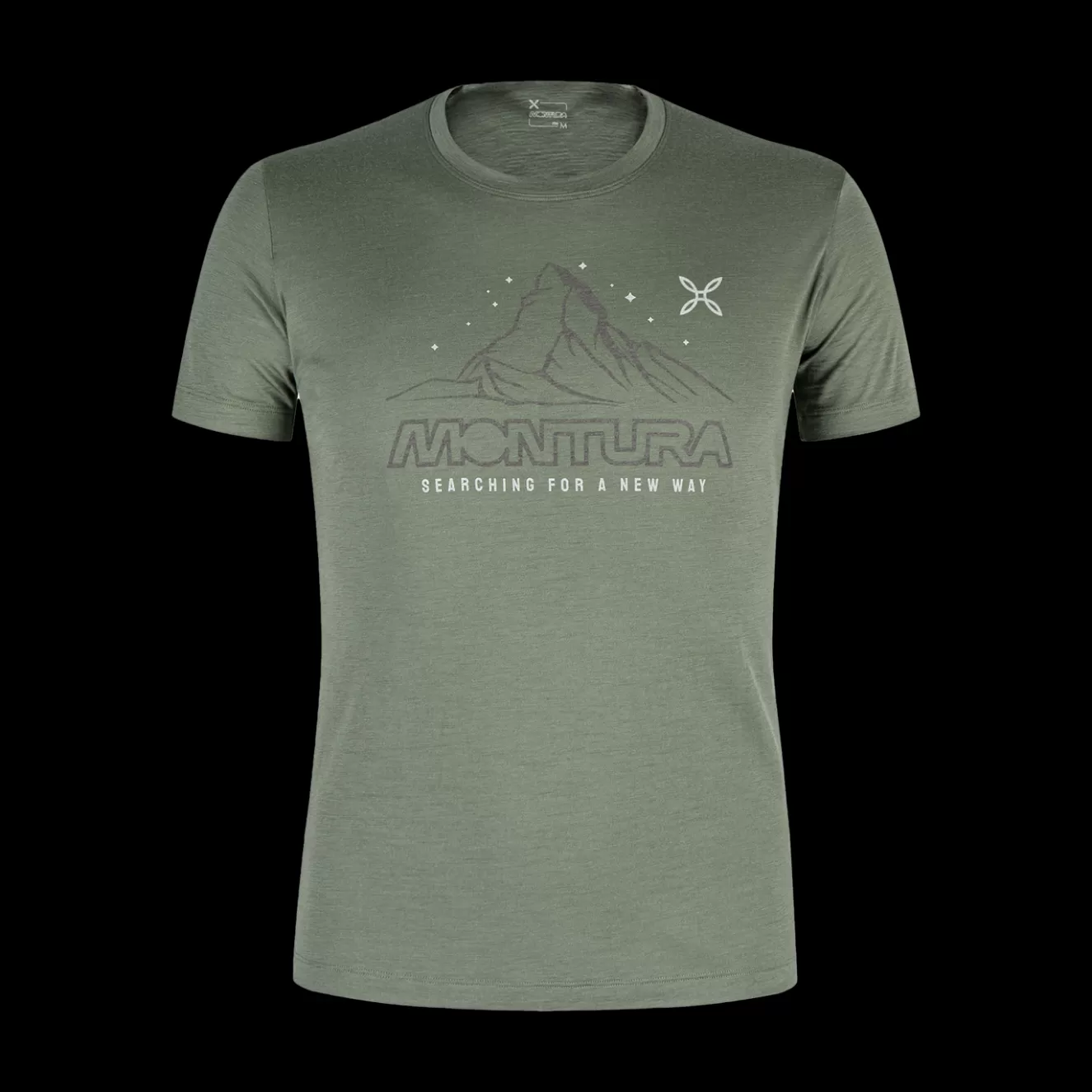 Montura Magliette E Camicie<MERINO MOUNTAIN T-SHIRT VERDESALVIA