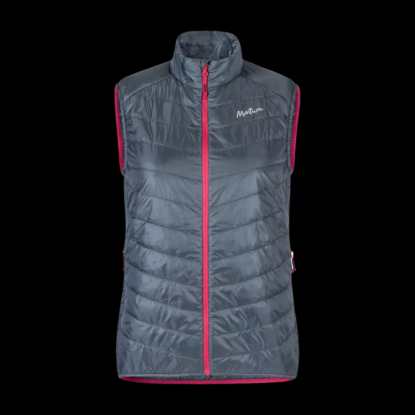 Montura Giacche E Gilet<MOONLIGHT VEST WOMAN BLUCENERE/ROSASUGAR