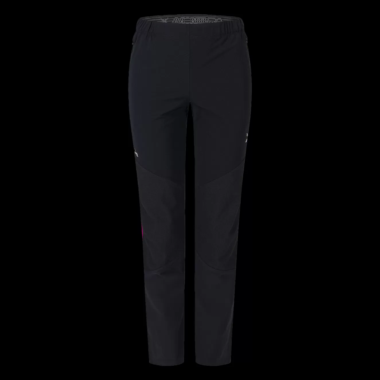 Montura Pantaloni<MOUNTAIN FAST PANTS WOMAN BLACK/INTENSEVIOLET