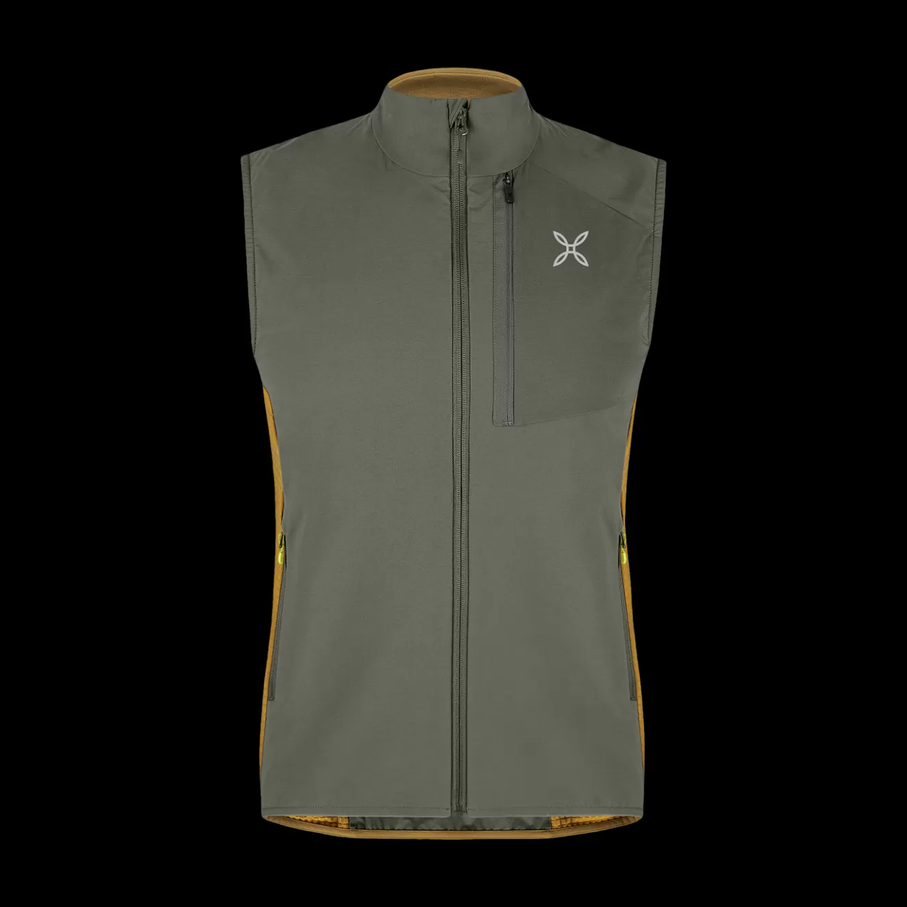 Montura Scialpinismo | Giacche E Gilet<PEAK VEST VERDELIME/VERDESALVIA