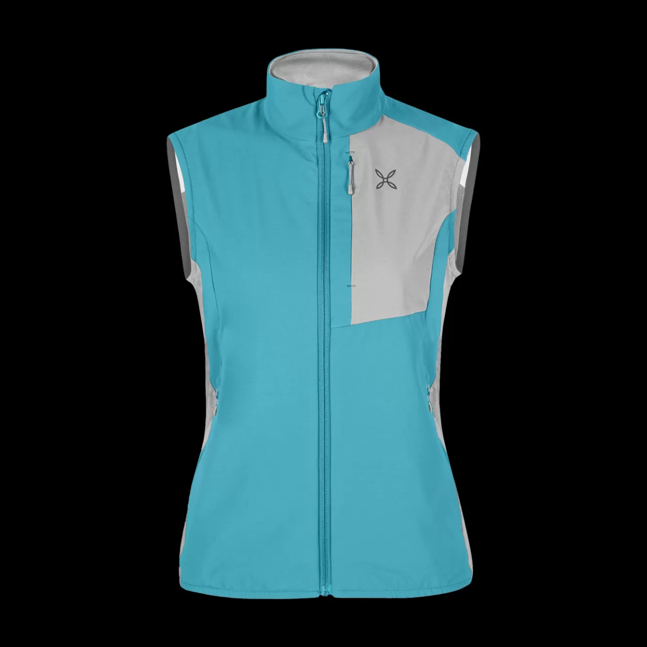 Montura Scialpinismo | Giacche E Gilet<PEAK VEST WOMAN TURQUOISE/QUIETGREY