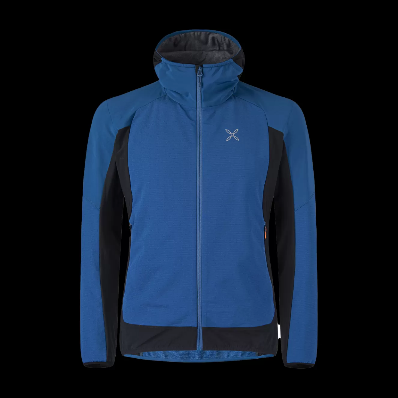 Montura Trekking E Hiking | Trekking E Hiking<PREMIUM WIND HOODY JACKET DEEPBLUE/ORANGE