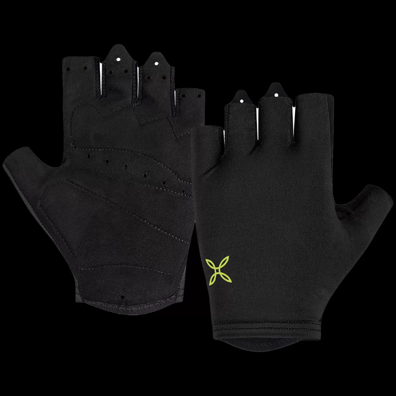 Montura Cycling | Guanti E Calze<RANDO CYCLING GLOVES BLACK/VERDELIME