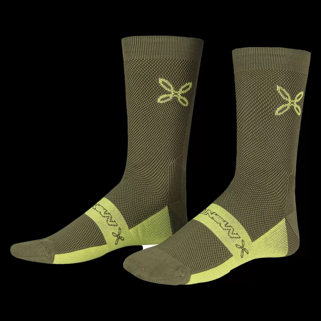 Montura Cycling | Intimo<RANDO SOCKS VERDESALVIA/VERDELIME