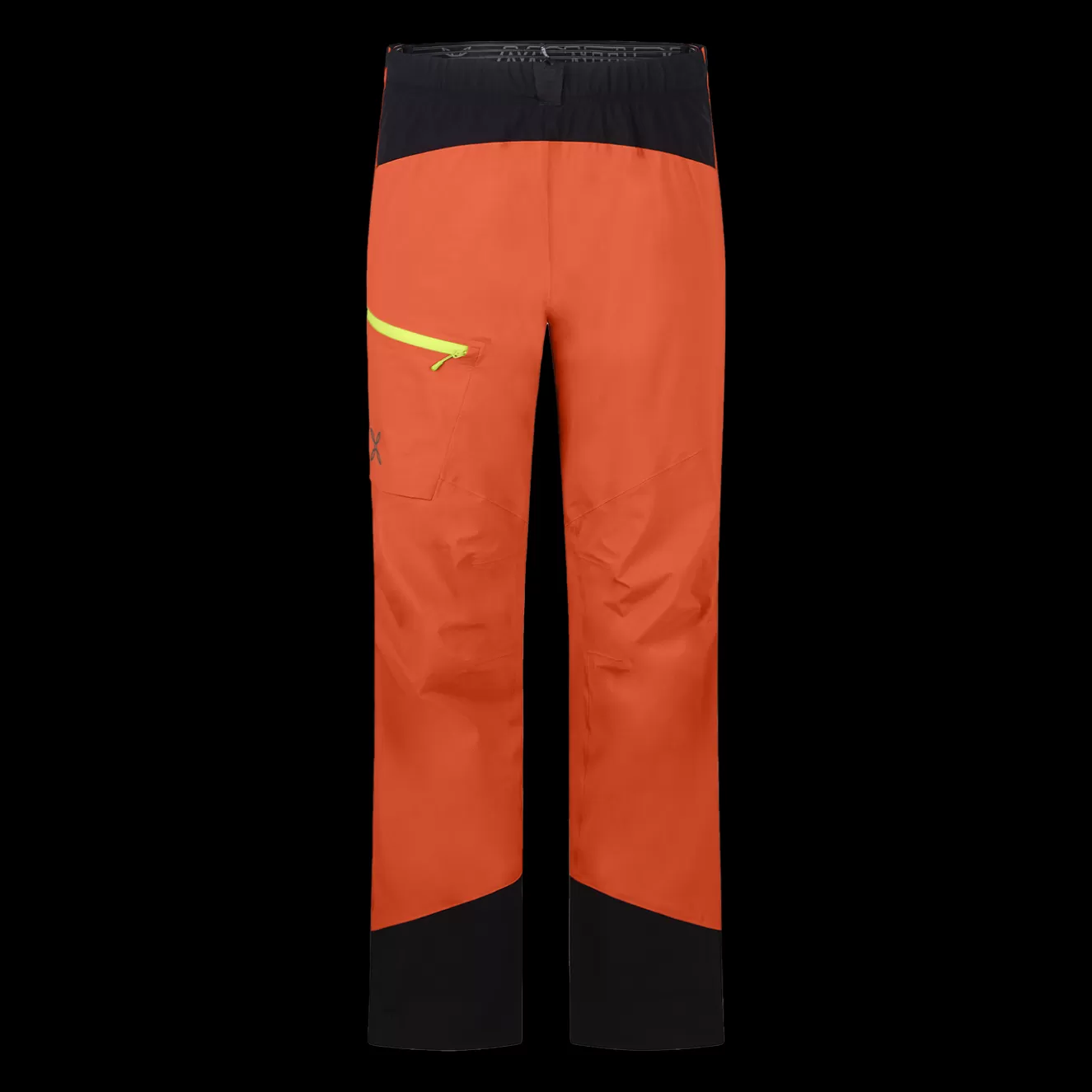 Montura Scialpinismo | Alpinismo<REACTIVE COVER PANTS ORANGE/VERDELIME