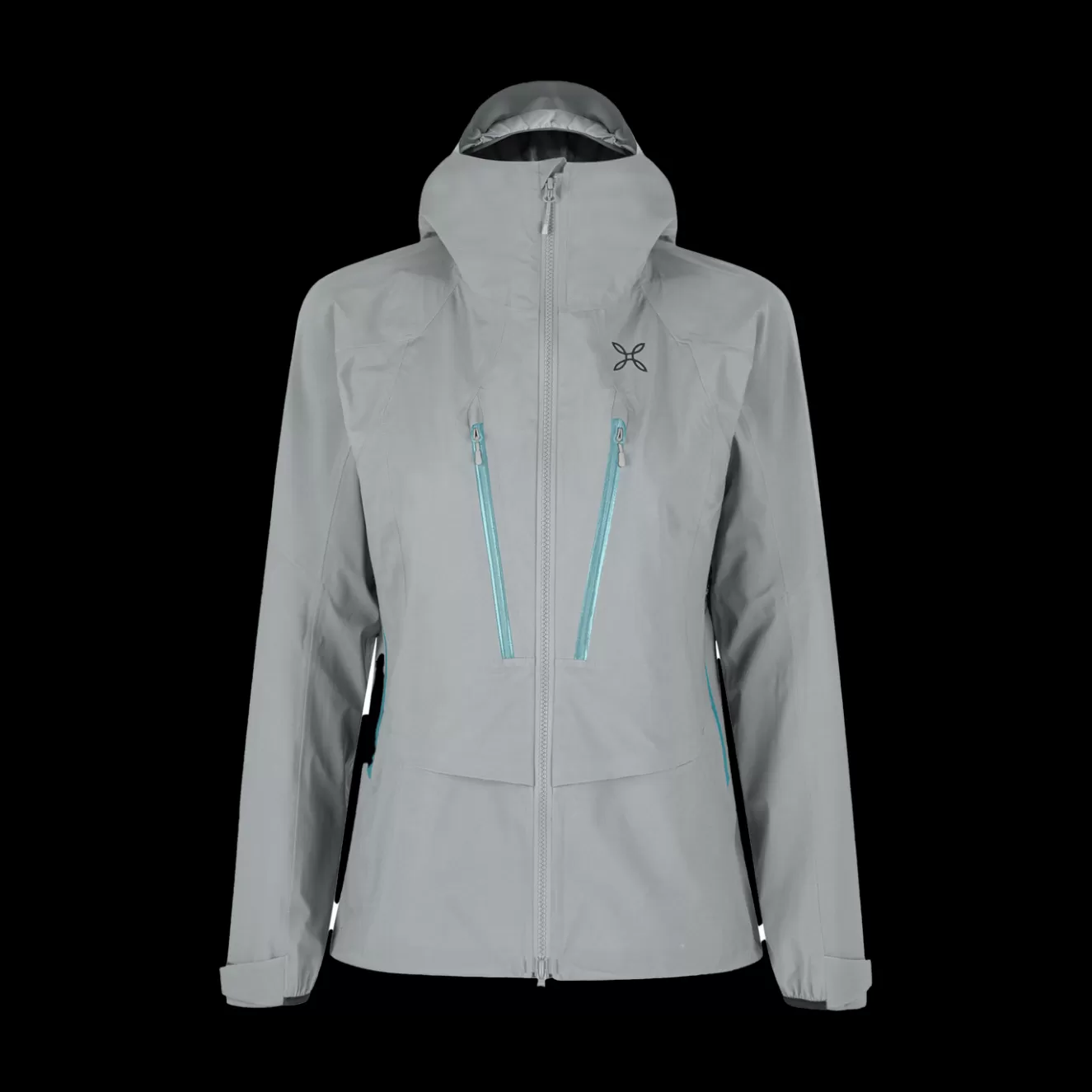 Montura Scialpinismo | Alpinismo<REACTIVE JACKET WOMAN QUIETGREY/TURQUOISE