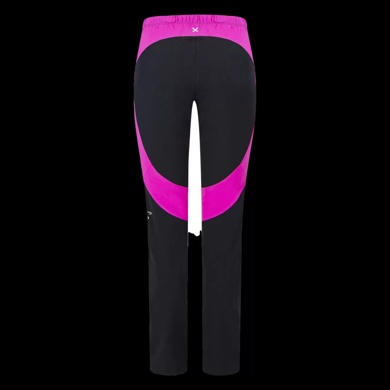 Montura Pantaloni<ROCKY -5 CM PANTS WOMAN BLACK/INTENSEVIOLET