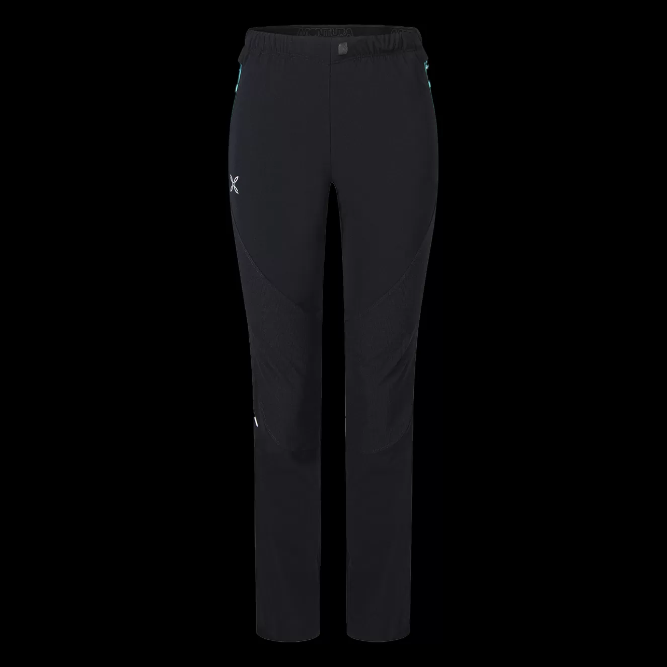 Montura Pantaloni<ROCKY PANTS WOMAN BLACK/CAREBLUE