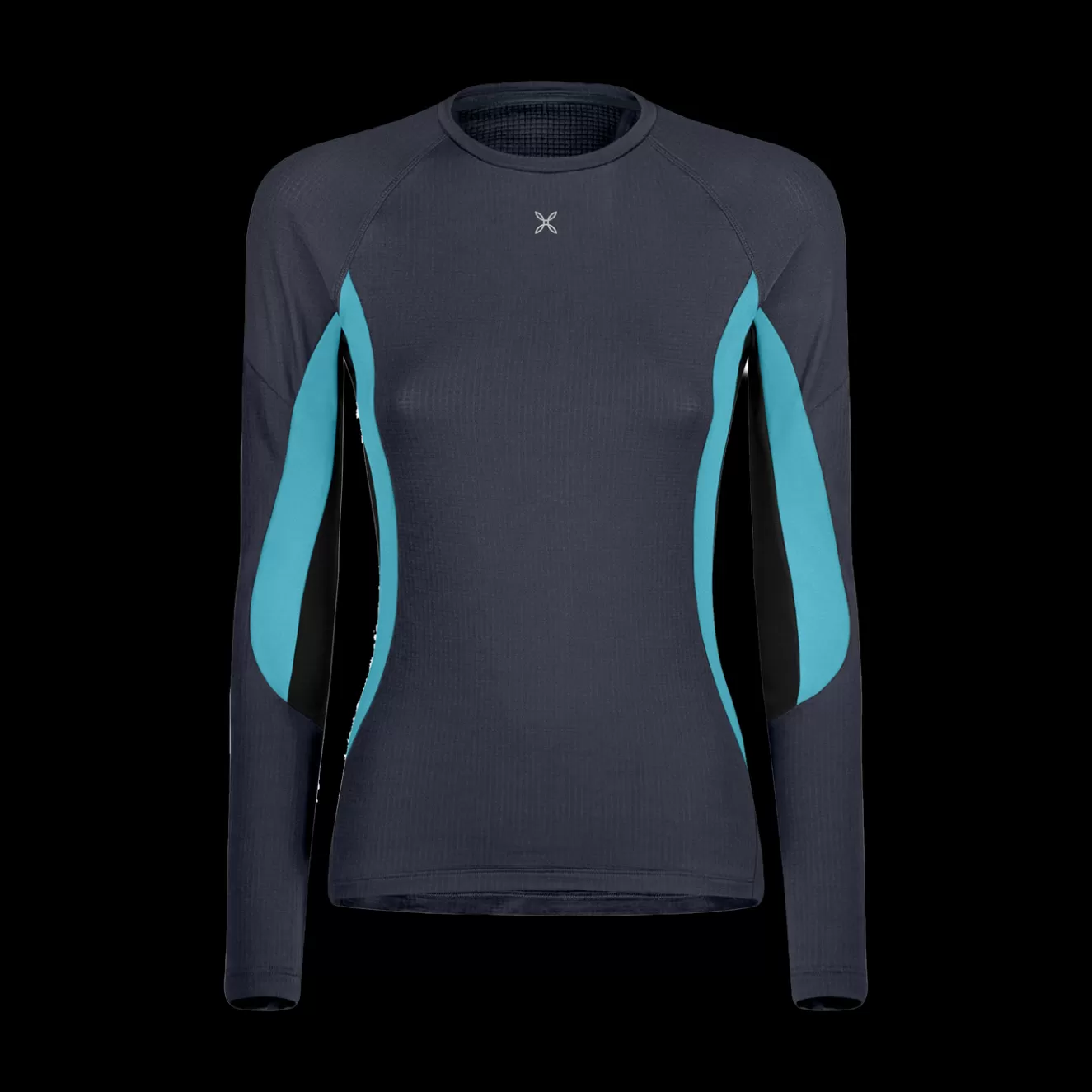 Montura Trail Running | Trail Running<RUN FLY MAGLIA WOMAN GRAPHITEBLUE/TURQUOISE