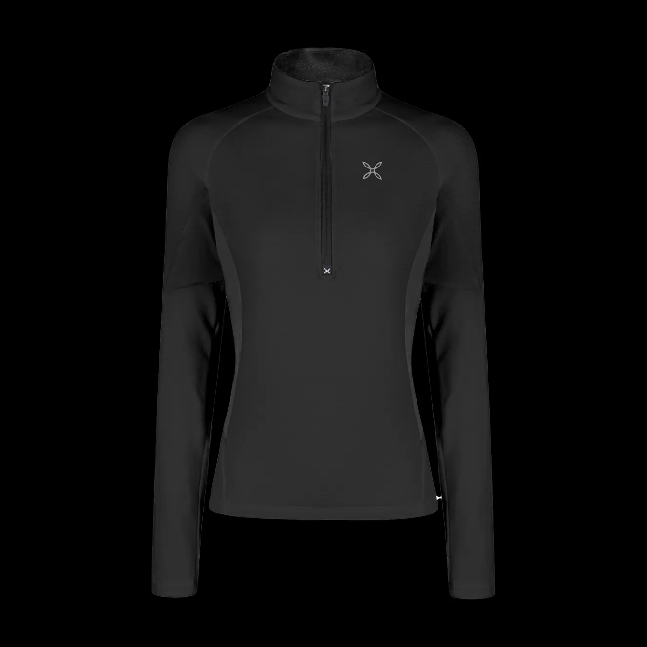 Montura Trail Running | Trail Running<RUN SOFT 2 ZIP MAGLIA WOMAN BLACK