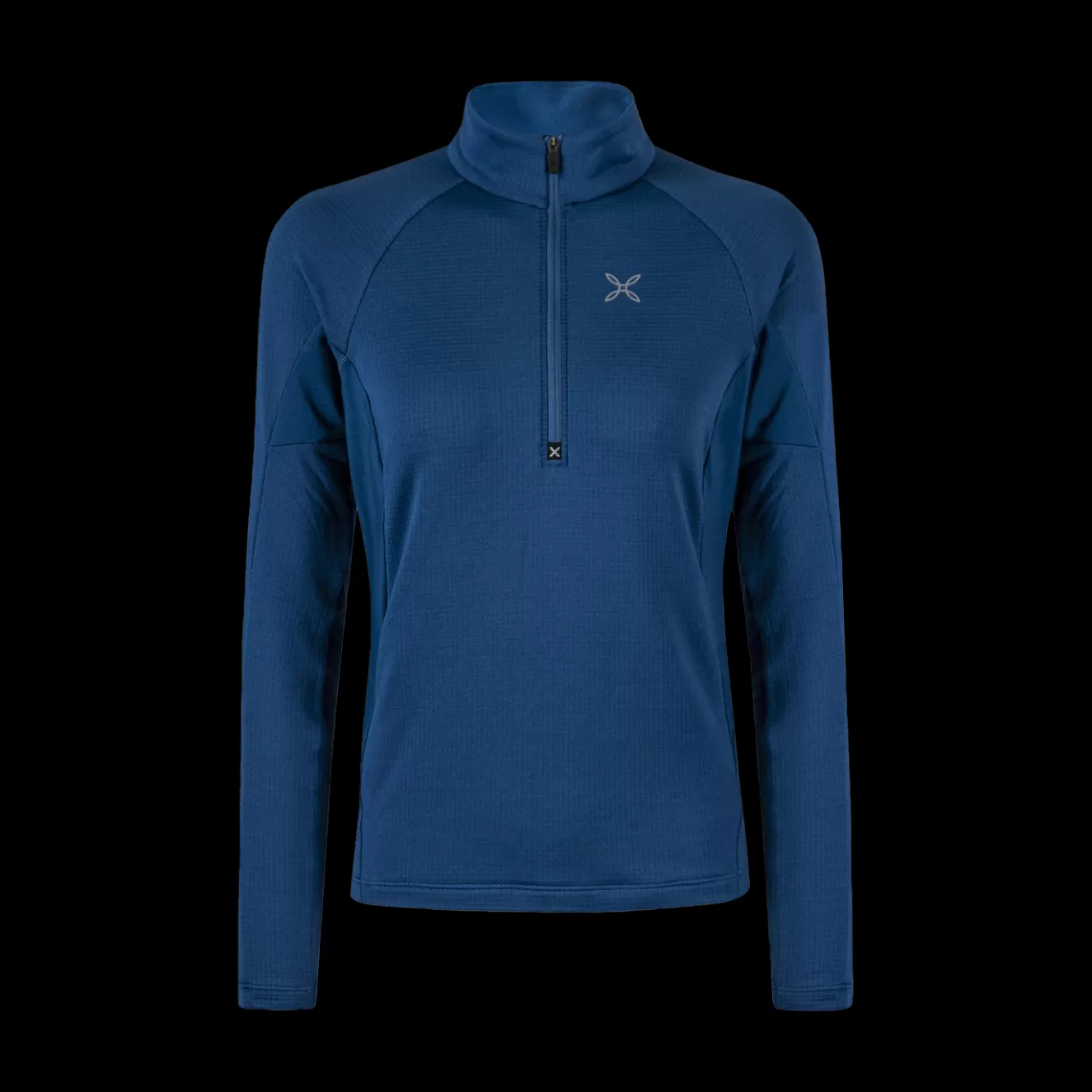 Montura Trail Running | Trail Running<RUN SOFT 2 ZIP MAGLIA WOMAN GRAPHITEBLUE/TURQUOISE