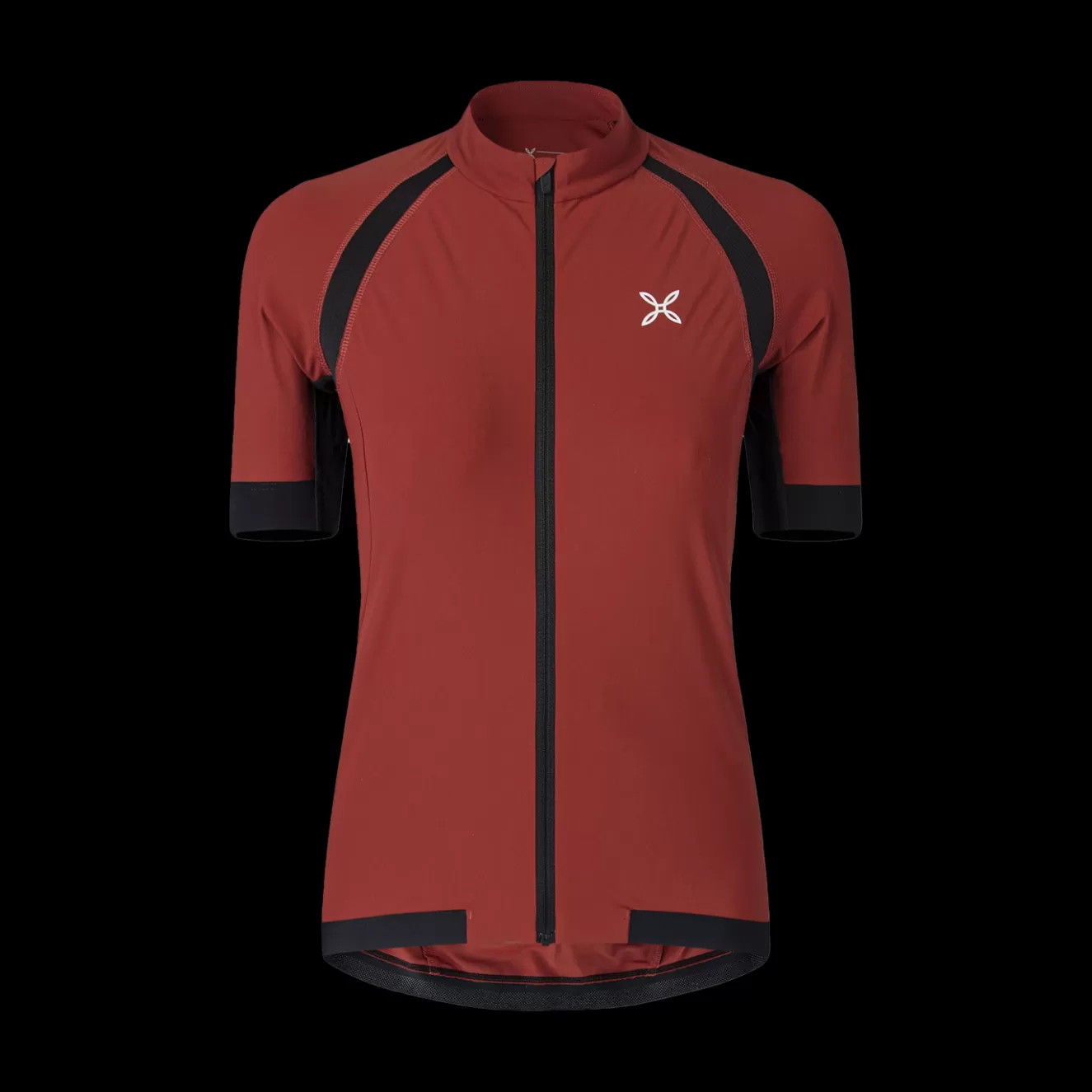 Montura Cycling | Magliette E Camicie<SET-UP FULL ZIP T-SHIRT WOMAN TOBACCO