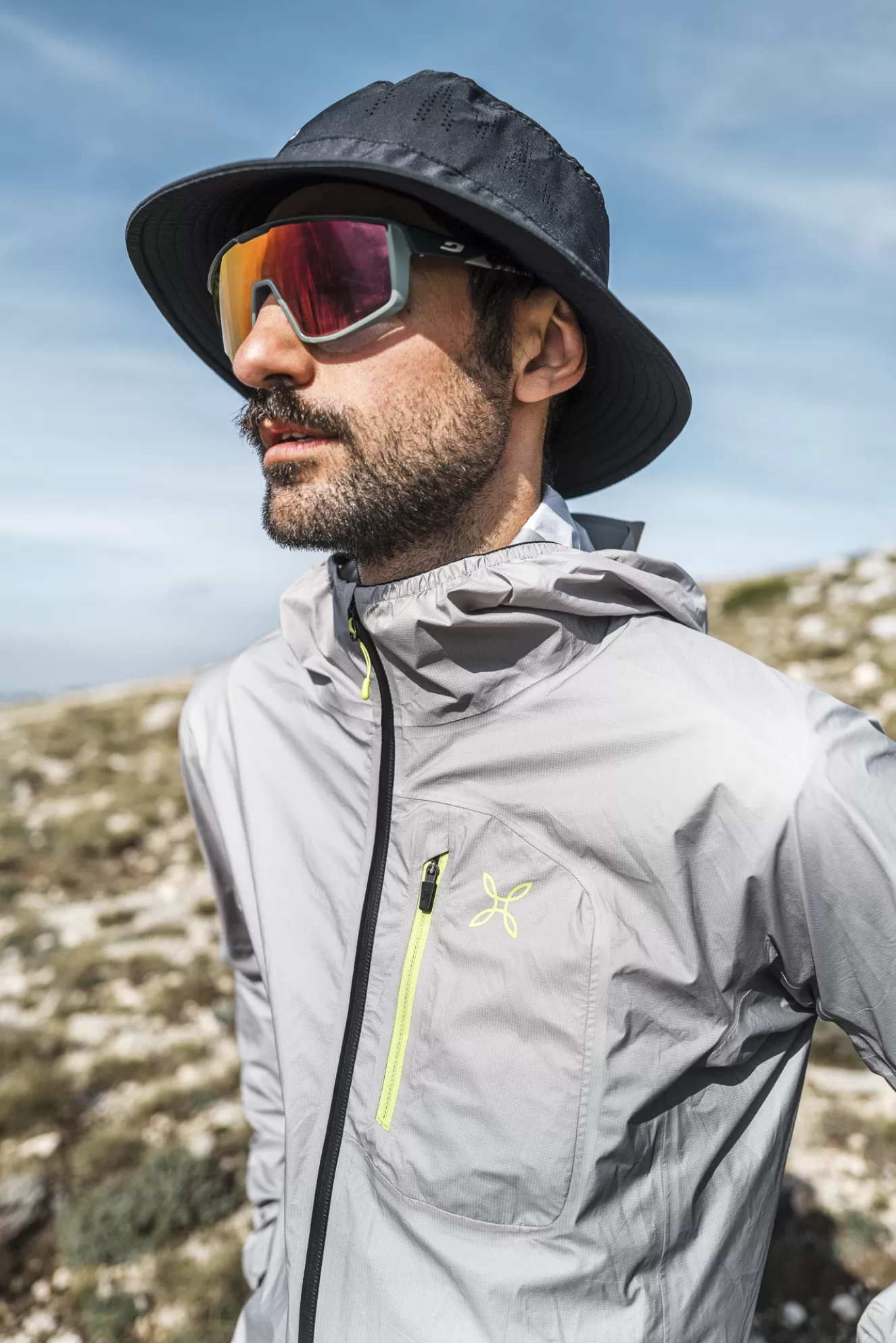 Montura Trail Running | Giacche E Gilet<SHADOW JACKET BLACK/VERDELIME