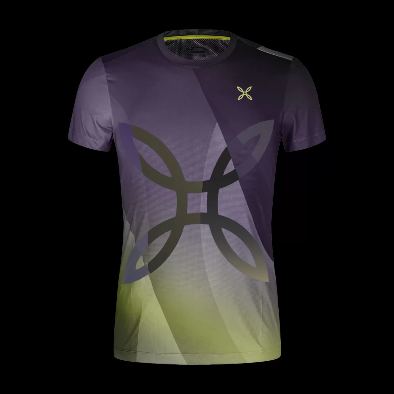 Montura Trail Running | Magliette E Camicie<SHADOW SUBLIME T-SHIRT VERDESALVIA/PRISMVIOLET