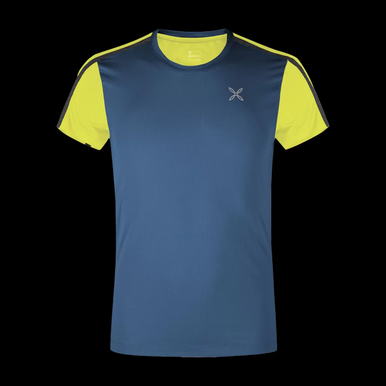 Montura Trail Running | Magliette E Camicie<SHADOW T-SHIRT DEEPBLUE/VERDELIME