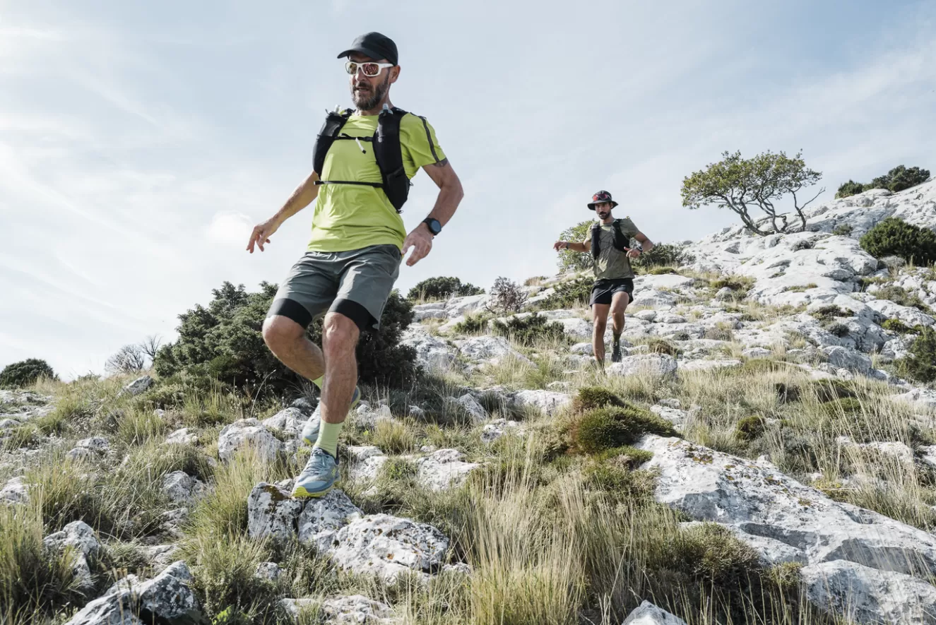 Montura Trail Running | Magliette E Camicie<SHADOW T-SHIRT DEEPBLUE/VERDELIME