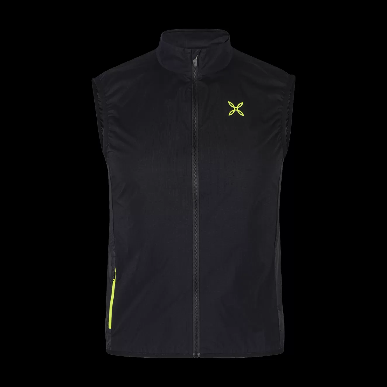 Montura Trail Running | Giacche E Gilet<SHADOW VEST BLACK/VERDELIME