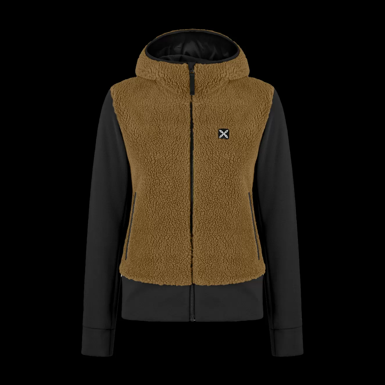 Montura Giacche E Gilet<SHERPA MIX JACKET WOMAN BRONZEBROWN