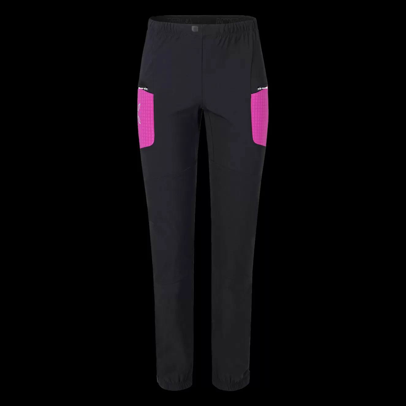 Montura Pantaloni<SKI STYLE PANTS WOMAN DEEPBLUE/GIALLOFLUO