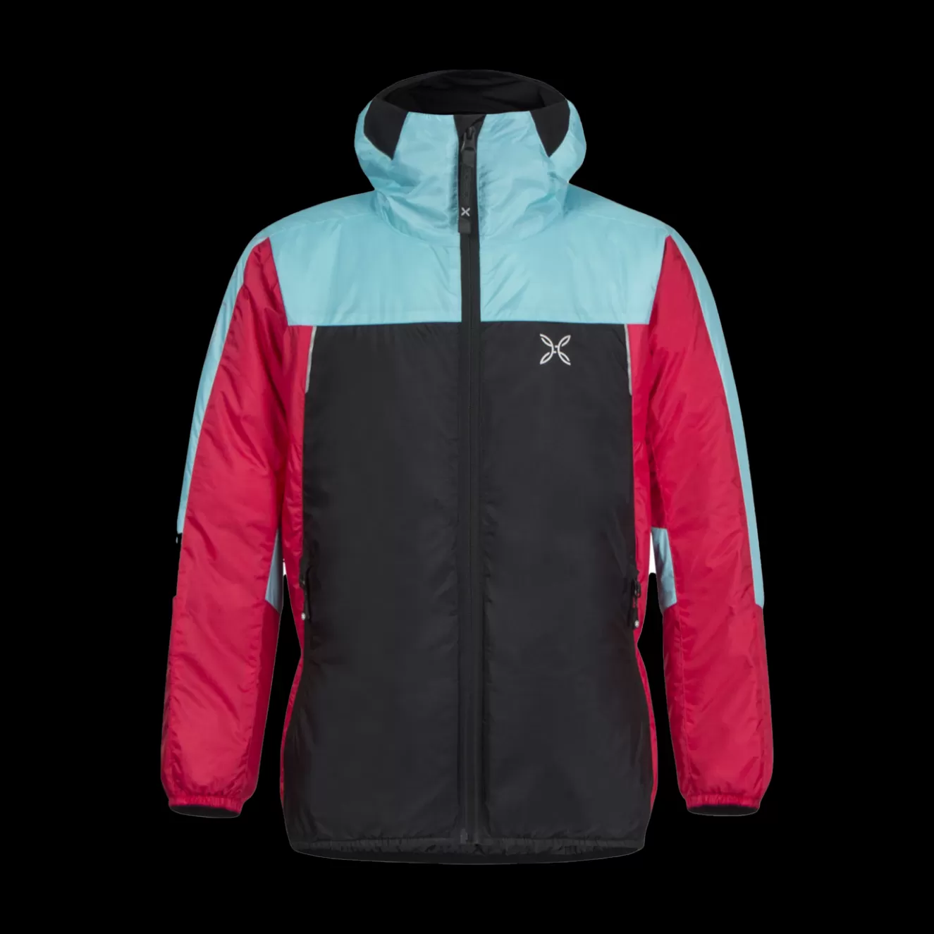 Montura Giacche E Gilet<SKISKY 2.0 JACKET KIDS NERO/ICEBLUE