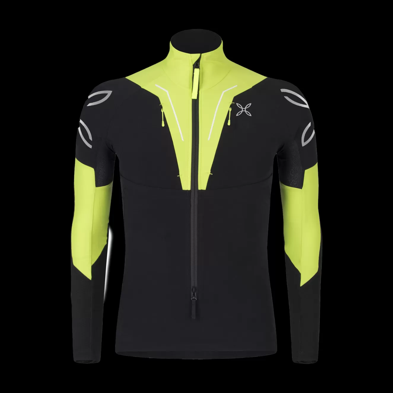 Montura Scialpinismo<SLICK 2 MAGLIA VERDELIME/BLACK