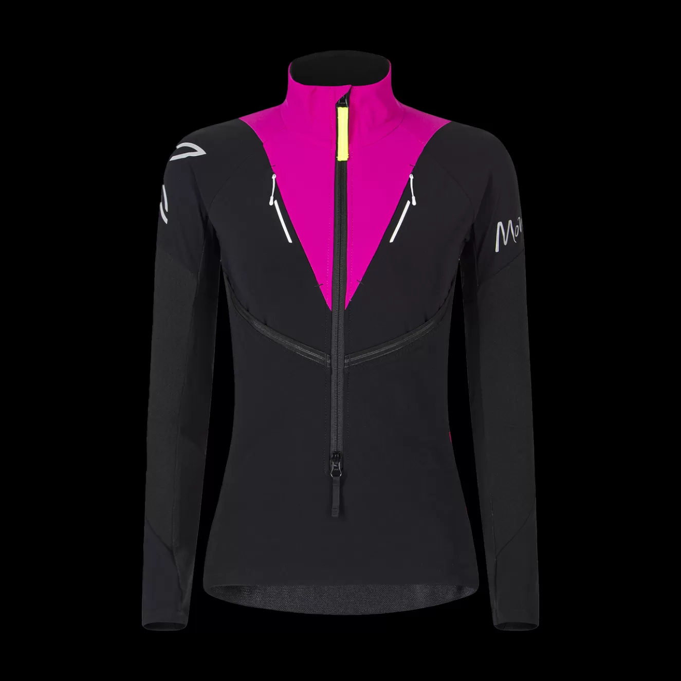 Montura Pile E Felpe<SLICK MAGLIA WOMAN BLACK/INTENSEVIOLET