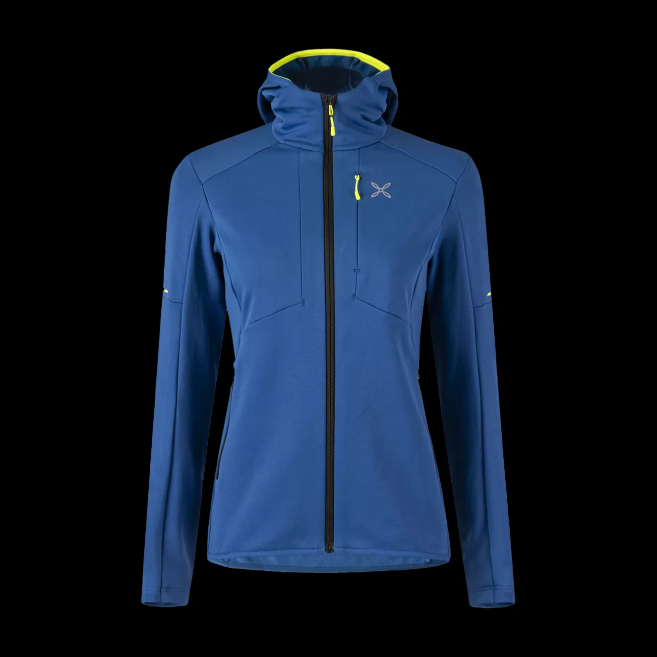 Montura Scialpinismo | Trekking E Hiking<SMOOTH MAGLIA WOMAN DEEPBLUE/GIALLOFLUO