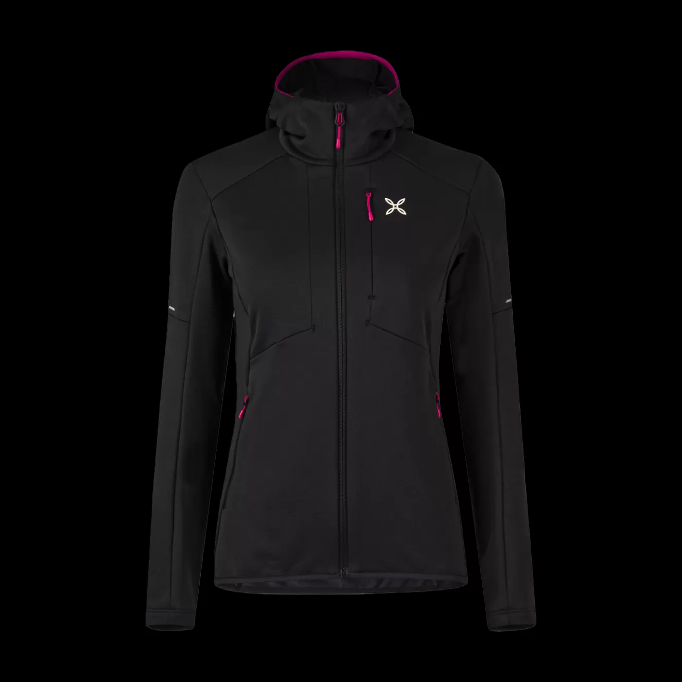 Montura Scialpinismo | Trekking E Hiking<SMOOTH MAGLIA WOMAN BLACK/INTENSEVIOLET