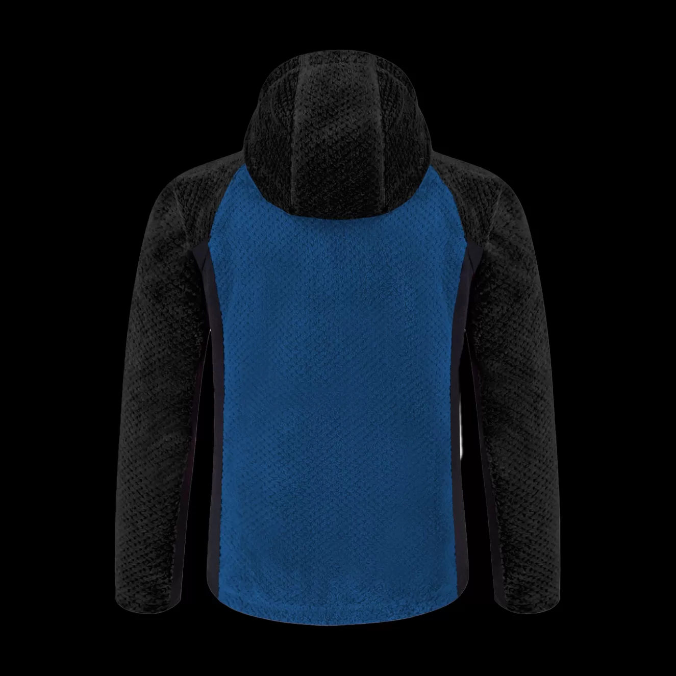 Montura Giacche E Gilet<SOFT PILE COLOR JACKET KIDS NERO/CELESTE