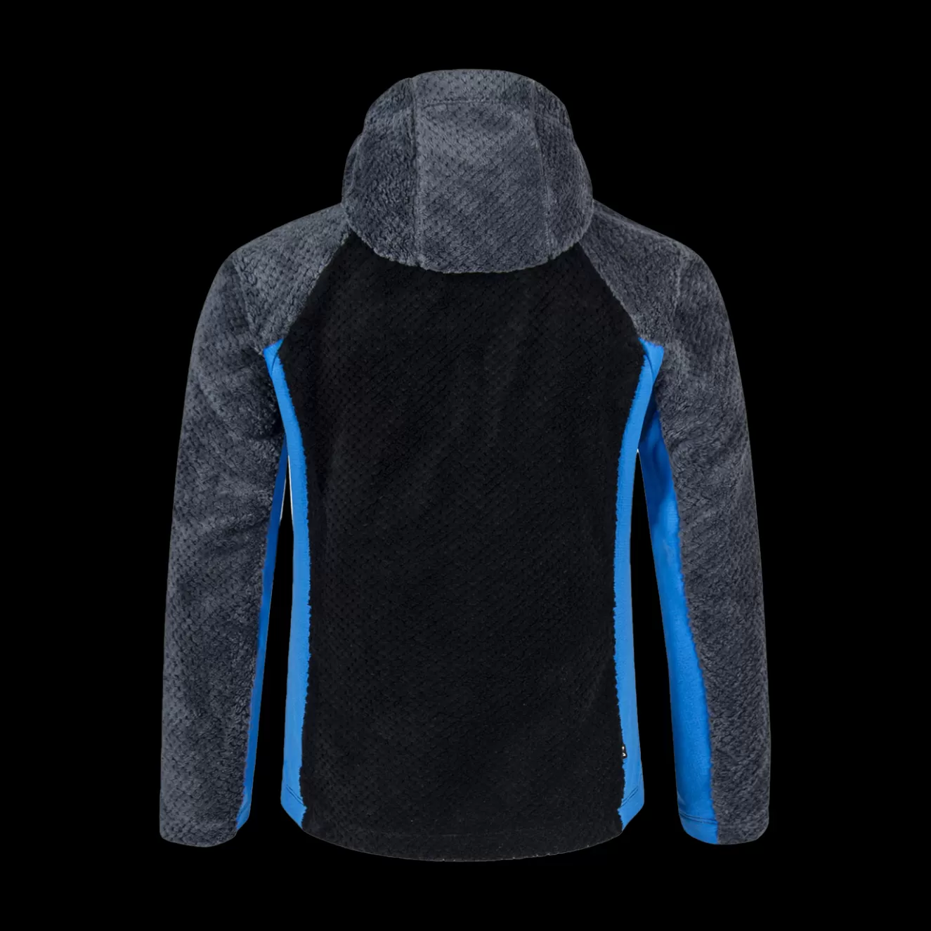 Montura Giacche E Gilet<SOFT PILE COLOR JACKET KIDS NERO/CELESTE