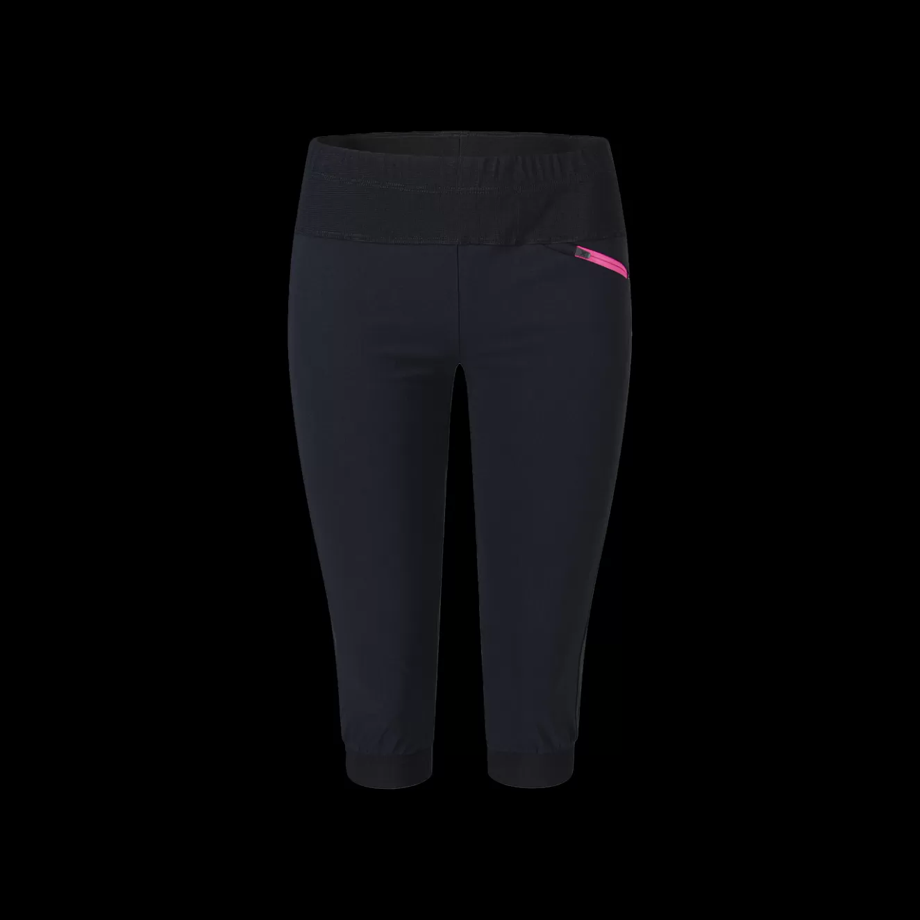 Montura Trail Running | Trail Running<SOUND 3/4 PANTS WOMAN BLACK/INTENSEVIOLET