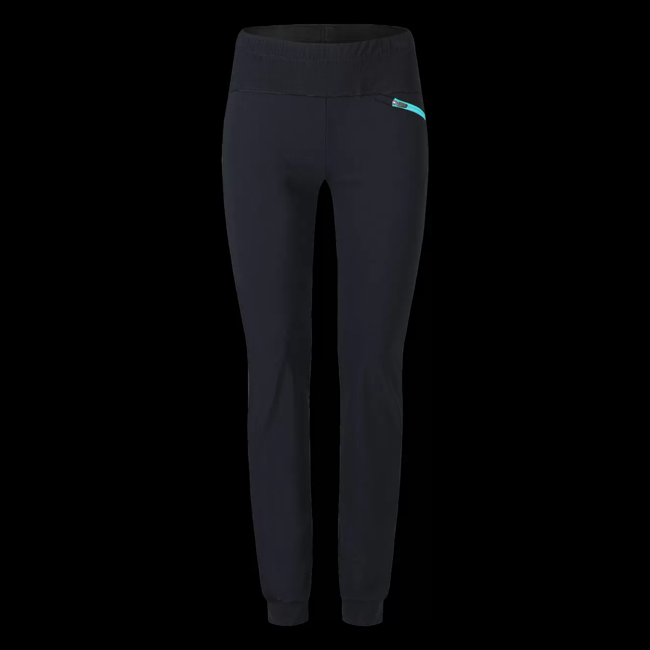 Montura Trail Running | Trail Running<SOUND PANTS WOMAN BLACK/CAREBLUE